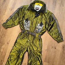 Tuta da sci testa vintage