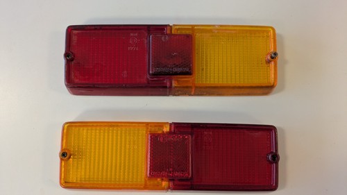 Coppia plastiche fanali - coppia,