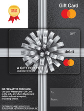 $200 Mastercard Gift Card