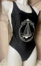 💎 COSTUME BAGNO VINTAGE INTERO BEACHWEAR Tg.48 MARE DONNA DAVID ITALY