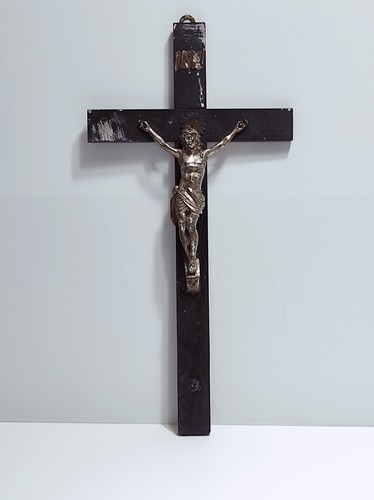 Crocifisso antico legno da - crocifisso,