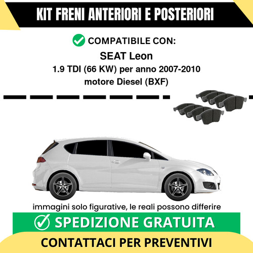 Pastiglie freno ant post - ant,