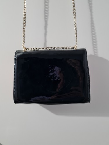 Borsa lucida nera carpisa - borsa,