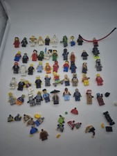 Lotto 50  Lego Minifigures Star Wars Robin Hood Simpson Invicibili + Ricambi