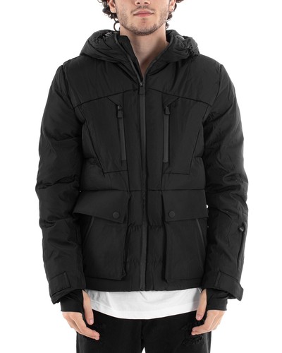 Giubbotto uomo bomber nero - uomo,
