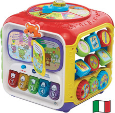 Super Cubo Delle Scoperte, Cubo Con Giochi Educativi per Bambini, Giocattolo Con