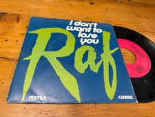 7"   ITALY 1985 Raf  – I Don't Want To Lose You