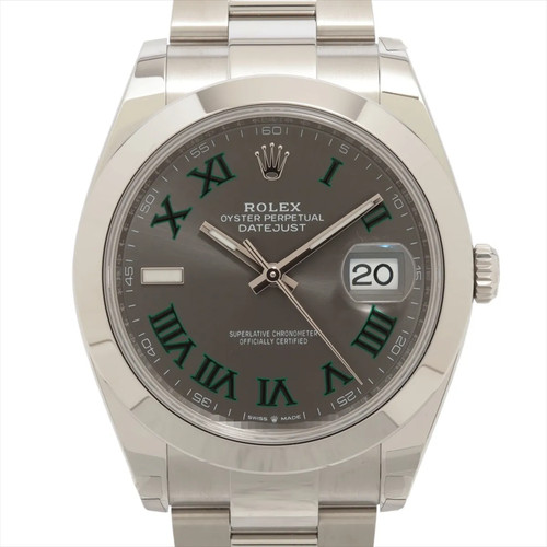 Rolex datejust 126300 ss - ss,