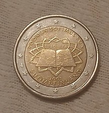 Moneta 2 € Trattato Di Roma FINLANDIA 2007