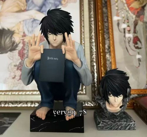 Death note figure squatting - l,