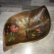 Vassoio ciotola arte popolare