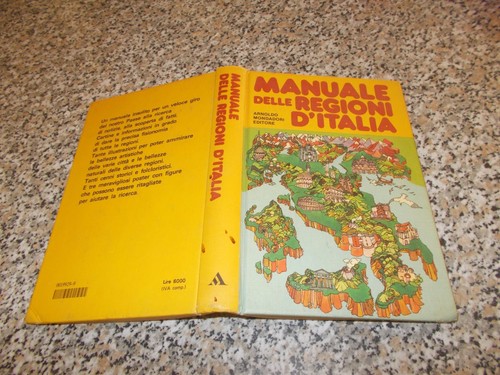 Manuale delle regioni italia - manuale,