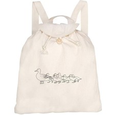 Zaino/zaino in tela 'Duck