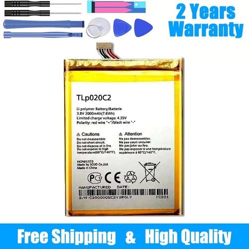 Per alcatel tlp020c2 batteria - alcatel,