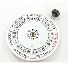 Miyota 8285 Movimento Doppio Calendario Bianco Macchina Movimento Meccanico Orologio Parte