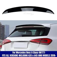 PER MERCEDES CLASSE A W177 A35 A45 AMG 2018+ SPOILER POSTERIORE TETTO ALA LABBRO