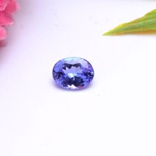 VVS 2.84 Cts Natural Tanzanite Oval Cut Vibrant Blue Dazzling Untreated Gemstone