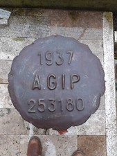 agip coperchio bidone 1937