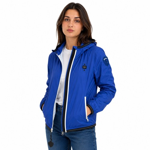 Blauer giubbotto donna blu con - blauer,