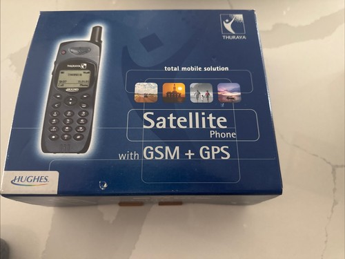 Thuraya satellite phone with - phone,