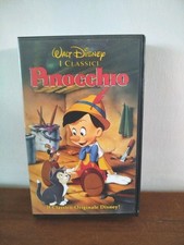 VHS Pinocchio Walt Disney/