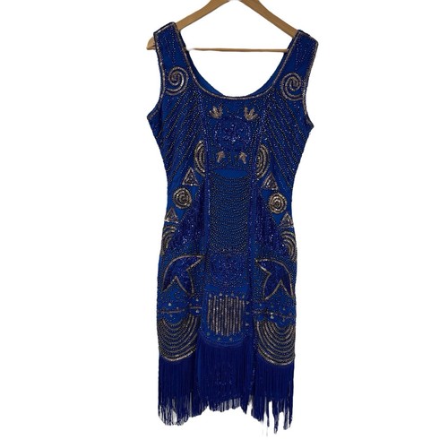 Unico mini abito vintage - , blu