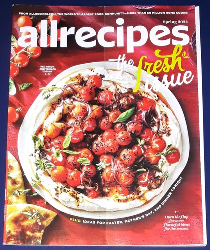 All recipes brand new - new, spring