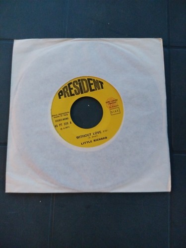 Little richard without love - little, 45