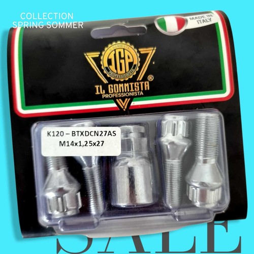 K120 bulloni antifurto ruote - bulloni,