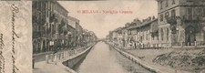 1908 MILANO Naviglio Grande