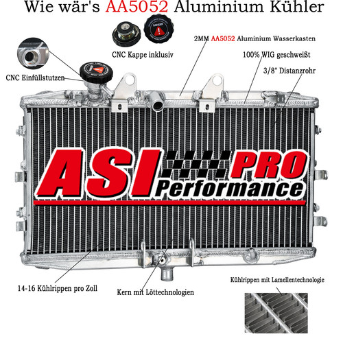 Radiatore alluminio per