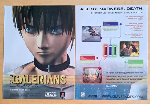 Galerians magazine annuncio - magazine,