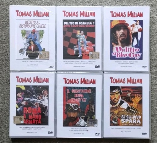 Lotto tomas milian - milian, nuovi
