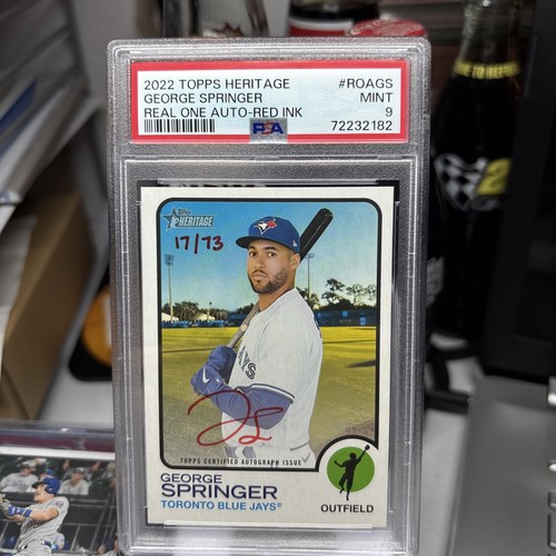Topps heritage george springer - heritage,