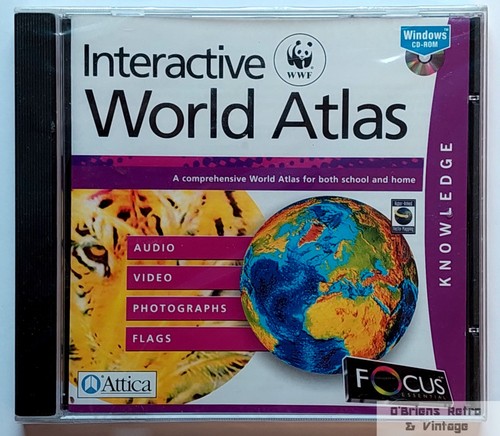 Interactive world atlas - interactive,