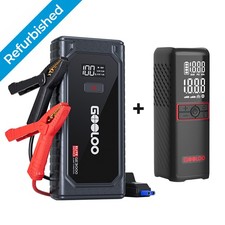 GOOLOO GE3000 Avviatore Auto 3000A Jump Starter con Pompa Aria Elettrica 160PSI