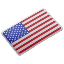 Adesivi Con Bandiera Americana