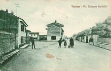 dr398 cartolina turriaco,via