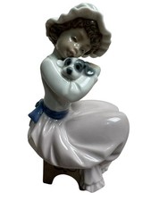Lladró NAO by Girl with Puppy