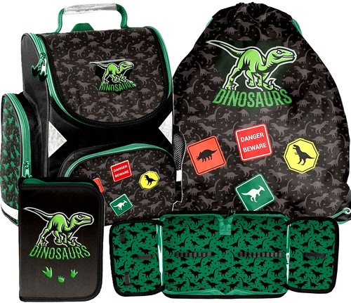 Zaino scuola dinosauri - zaino,