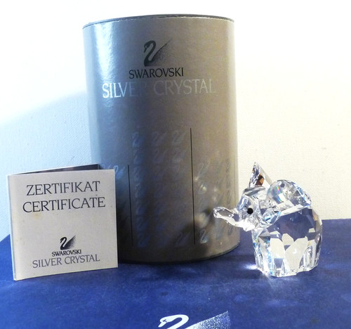 Swarovski small elephant - swarovski,