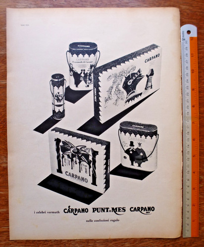 Pubblicità carpano punt mes - pubblicità, &