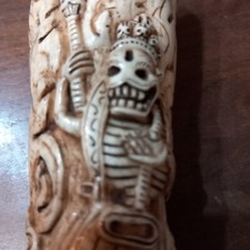 Corno In Osso Di Yak Origine