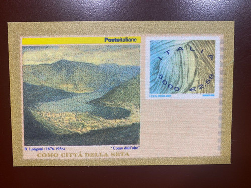 Italia 2001 francobusta - italia,