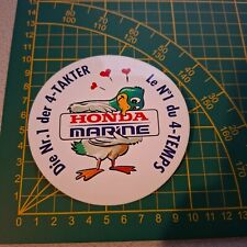 adesivo vintage STICKER kleber honda marine