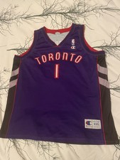 Nba Toronto Raptors McGrady jersey camiseta trikot canotta Champion stoudamire