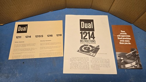 Dual 1211 1214 - , 1216