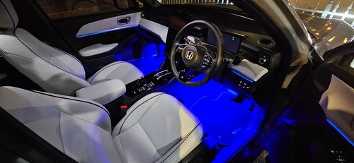 Kit luci led poggiapiedi honda - luci,