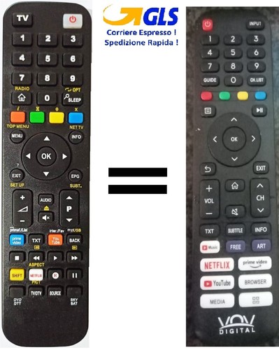Telecomando già programmato