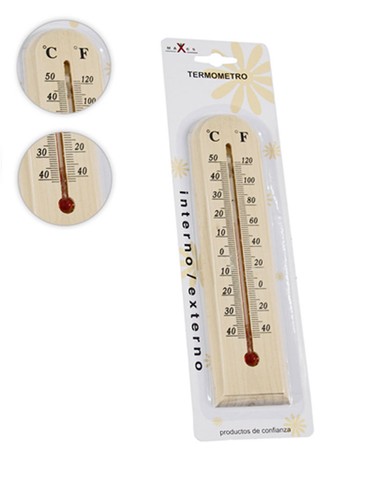 Termometro legno muro - termometro,